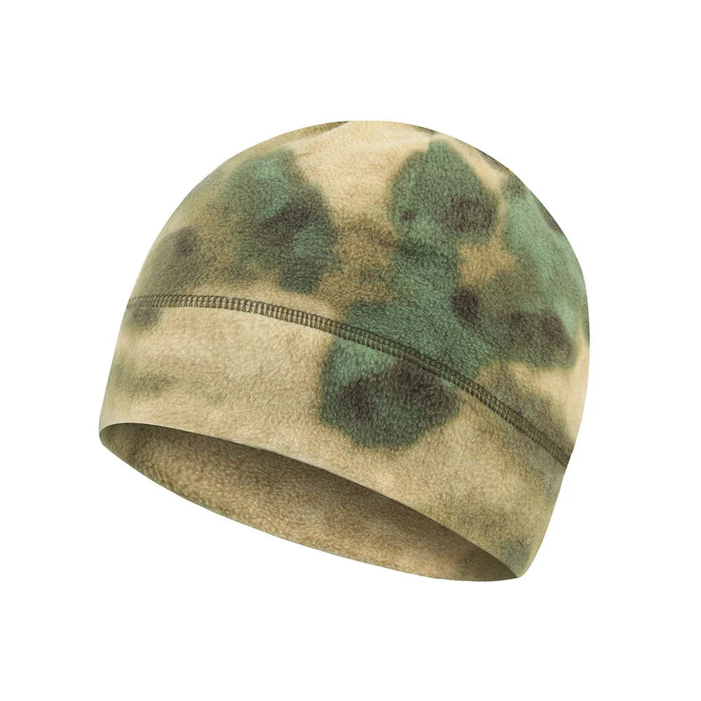 Tactical Fleece Beanie Hat for Men – Lightweight Breathable Skull Cap for Running, Work & Outdoor Use