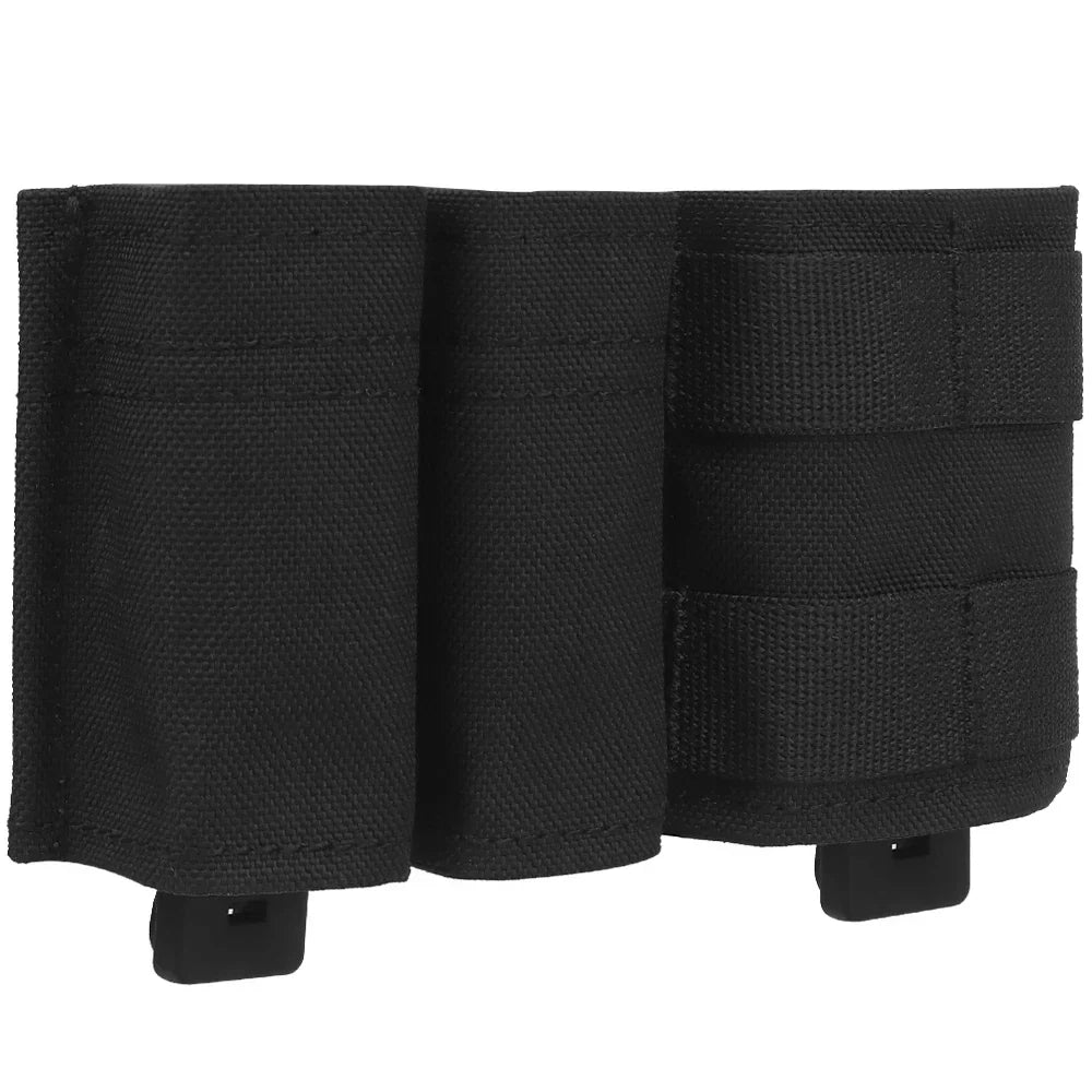 Military Double Mag Pouch – 9mm & 5.56 Magazine Holder with Quick Nylon Clip
