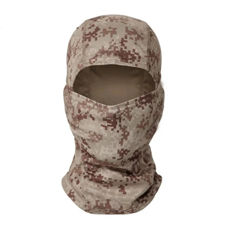 All-Season Tactical Balaclava – Military Ski Mask Camo, Hunting & Woodland Camouflage Face Cover