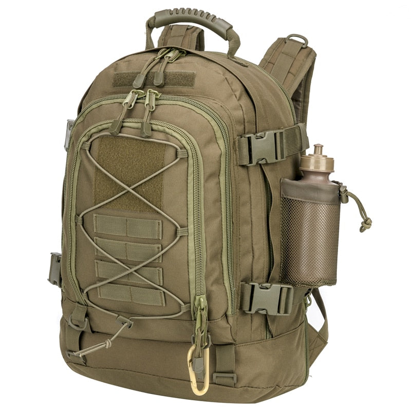 60L Military Tactical Backpack – Expandable Waterproof Outdoor Rucksack for Camping, Hiking & Travel | MilitaryKart