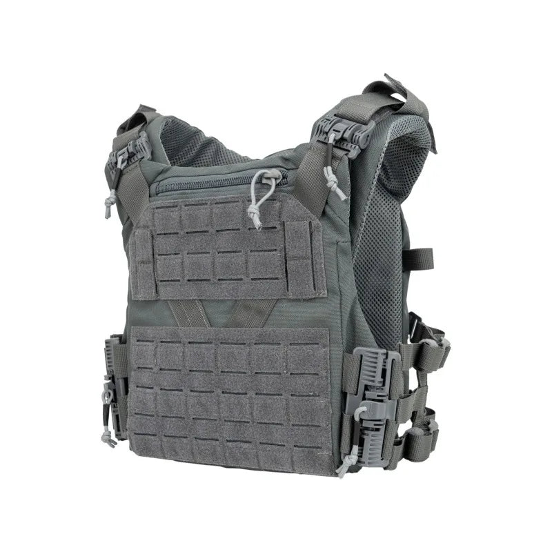 Tactical Vest with MOLLE System – Military Combat Plate Carrier (Adjustable, Breathable)