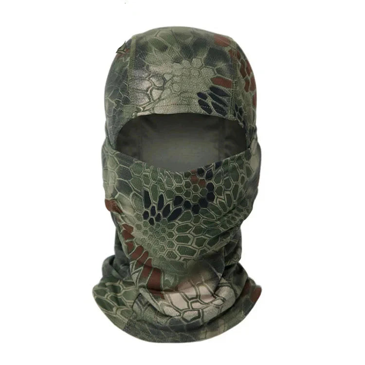 All-Season Tactical Balaclava – Military Ski Mask Camo, Hunting & Woodland Camouflage Face Cover