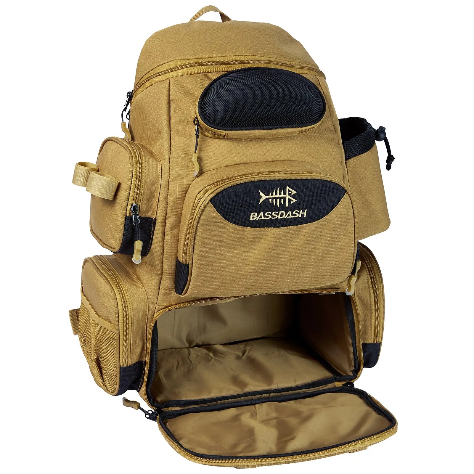 Tactical Fishing Backpack – Lightweight Waterproof Tackle Backpack & Tackle Box Bag