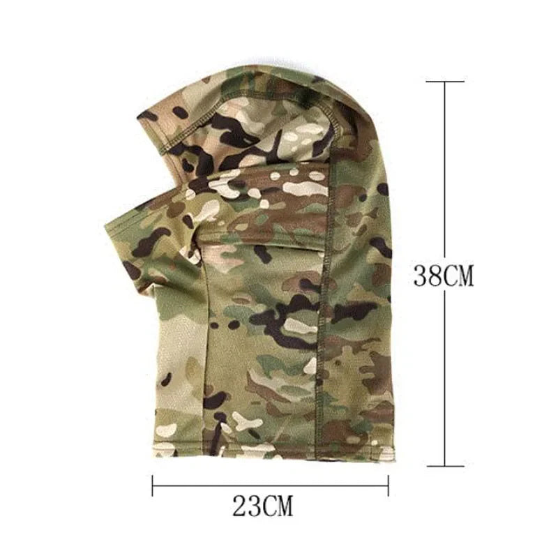 All-Season Tactical Balaclava – Military Ski Mask Camo, Hunting & Woodland Camouflage Face Cover