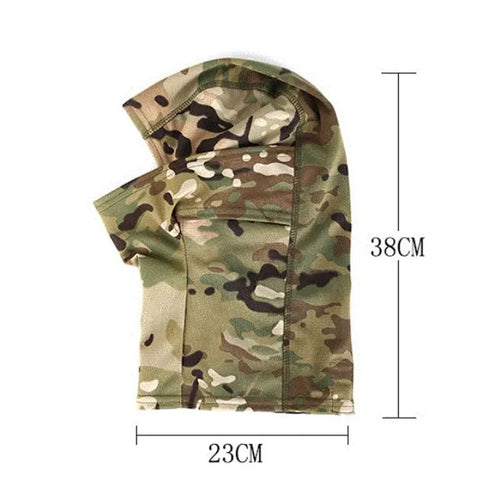 All-Season Tactical Balaclava – Military Ski Mask Camo, Hunting & Woodland Camouflage Face Cover