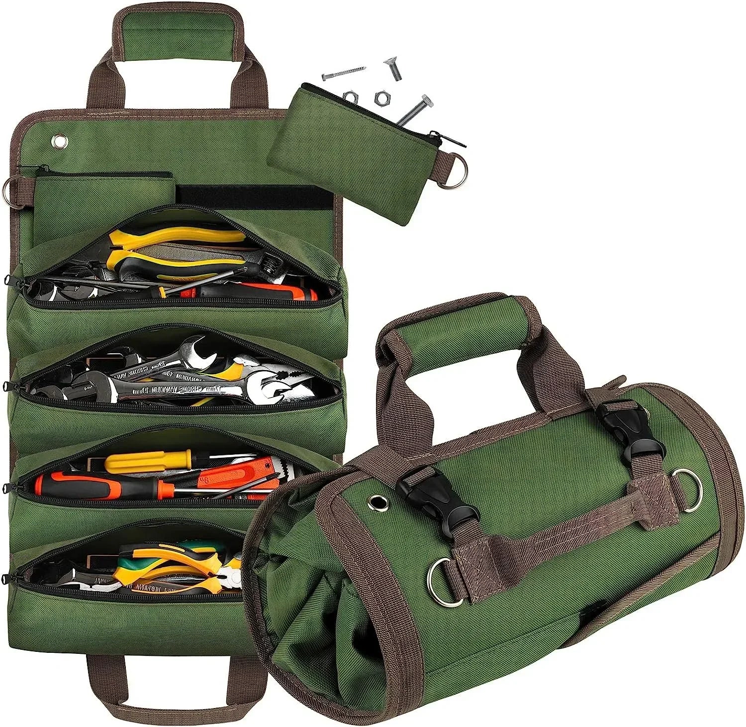 Heavy Duty Roll Up Tool Bag Organizer