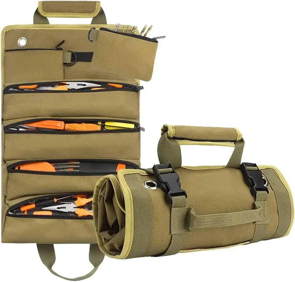 Heavy Duty Roll Up Tool Bag Organizer