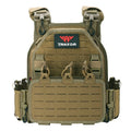 MC Camo Tactical Combat Vest – Adjustable Plate Carrier for Outdoor Adventures