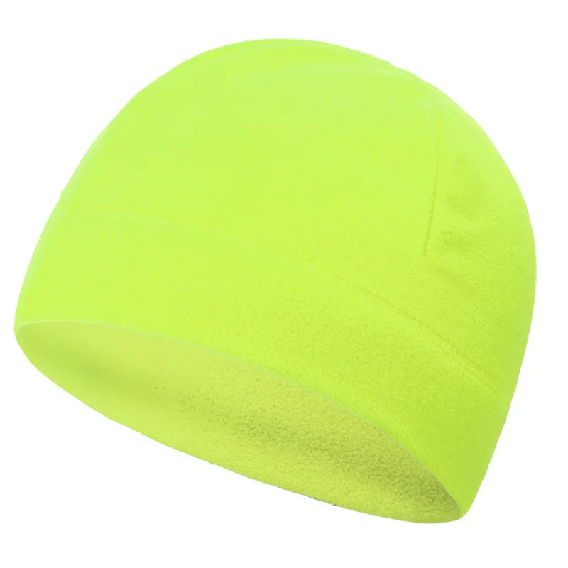 Tactical Fleece Beanie Hat for Men – Lightweight Breathable Skull Cap for Running, Work & Outdoor Use