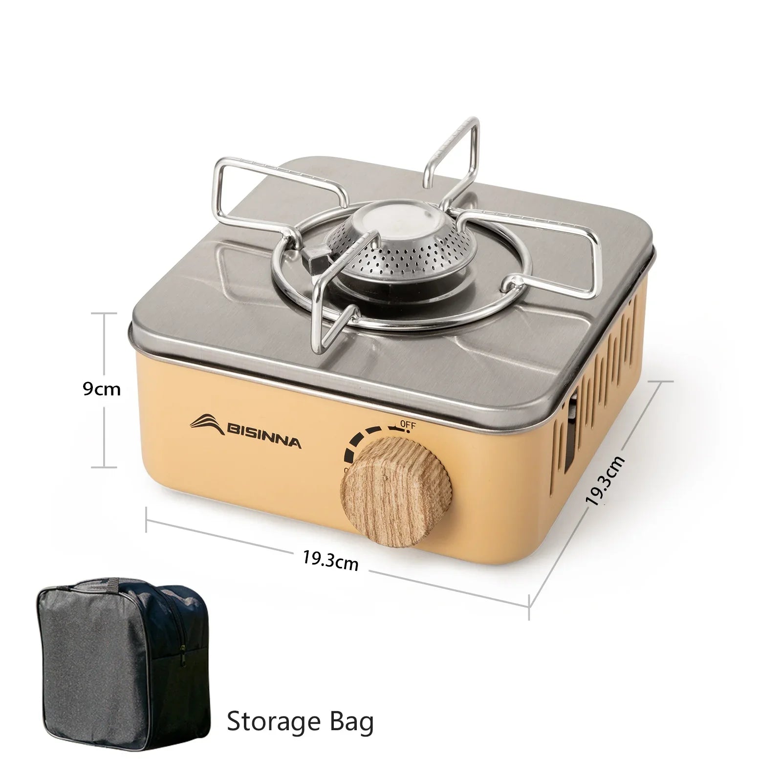 Mini Foldable Camping Stove – Portable Backpacking Gas Stove for Hiking & Outdoor Cooking