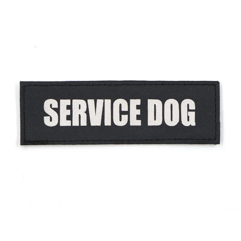 Dog Harness Patches – Hook & Loop Name Tags for Service Dogs, K9 & Emotional Support
