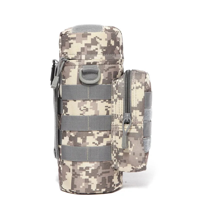 Tactical MOLLE Water Bottle Pouch – Insulated Carrier with Detachable Strap