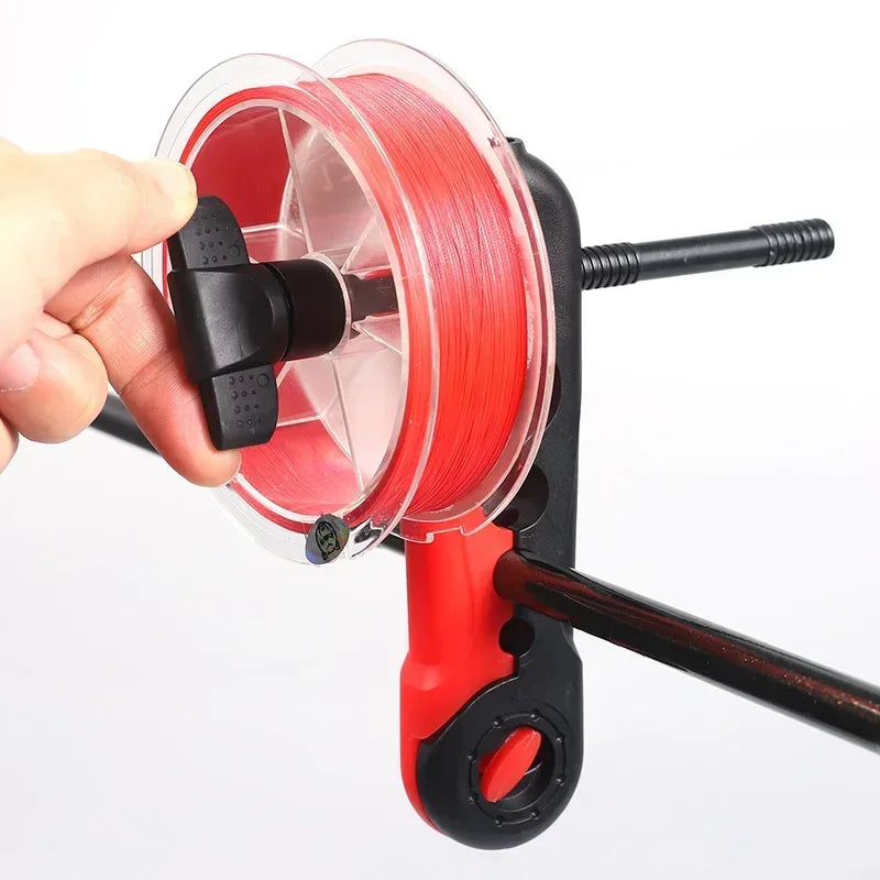 Portable Fishing Line Winder – Compact Spooling Tool for Spinning & Baitcasting Reels