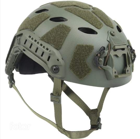 Lightweight FAST Helmet with NVG Mount & Side Rails – Airsoft & Paintball Protective Gear