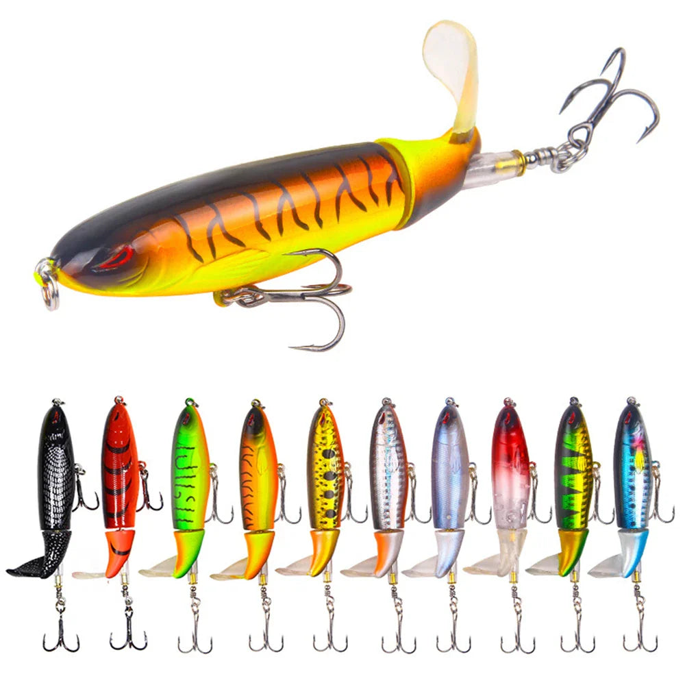 Whopper Plopper Fishing Tackle – Soft Rotating Tail Artificial Bait