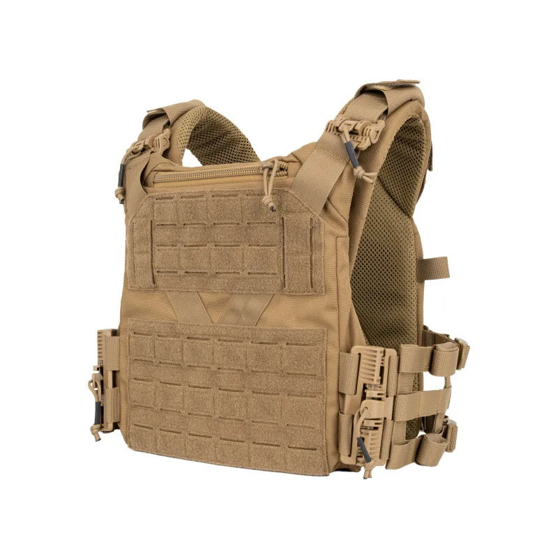 Tactical Vest with MOLLE System – Military Combat Plate Carrier (Adjustable, Breathable)