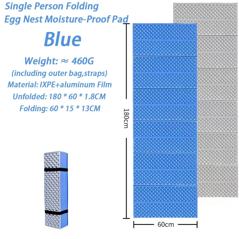 Camp Mat – Portable Waterproof Foldable Foam Sitting Pad for Camping, Hiking & Outdoor Adventures