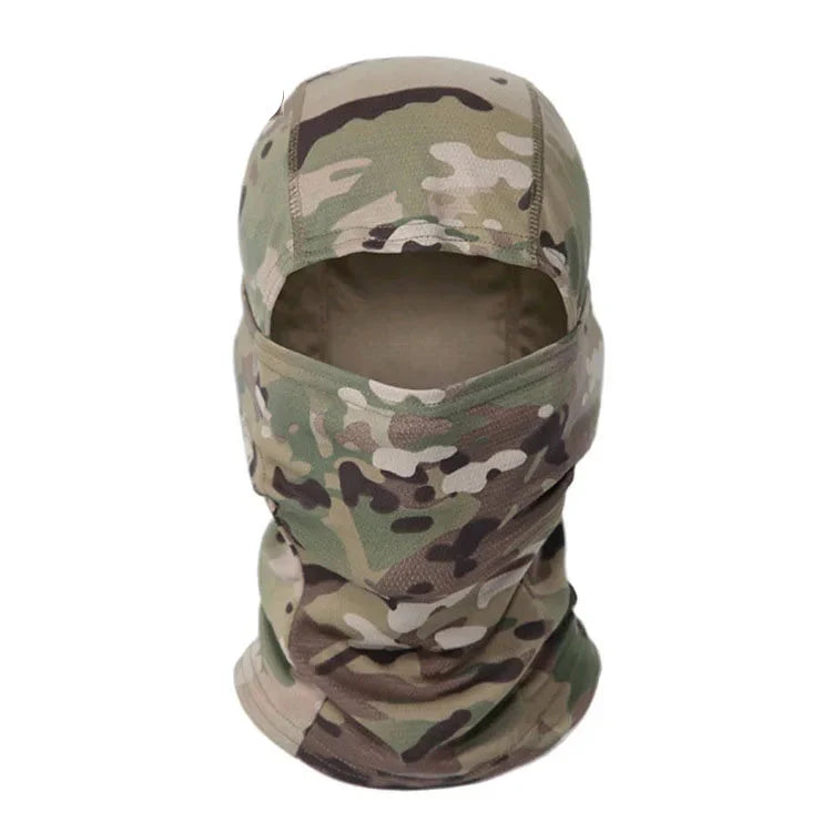 All-Season Tactical Balaclava – Military Ski Mask Camo, Hunting & Woodland Camouflage Face Cover