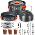 Portable Camping Cookware Set – Lightweight Non-Stick Outdoor Cooking Kit for Hiking & Backpacking