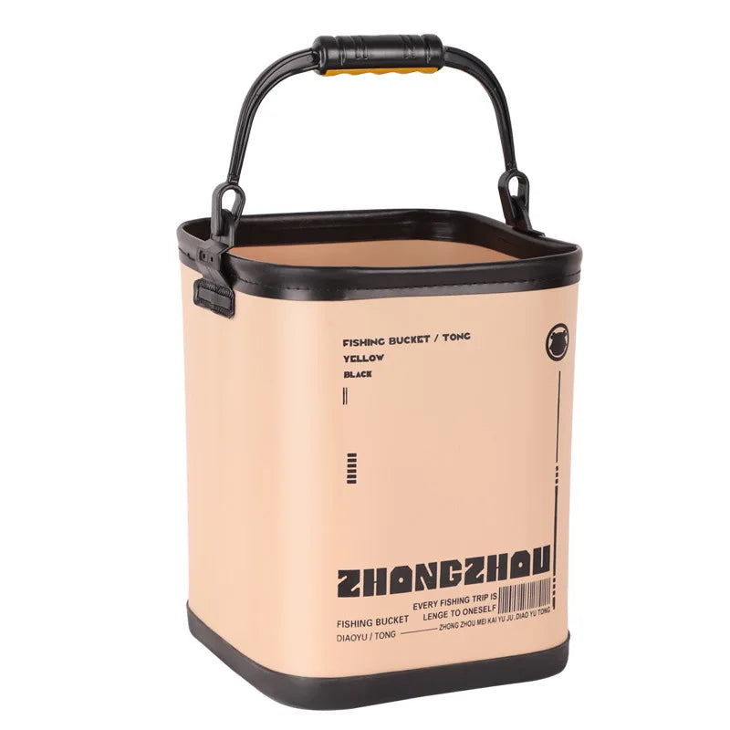 Foldable Fishing Bucket – Durable, Compact & Multi-Purpose