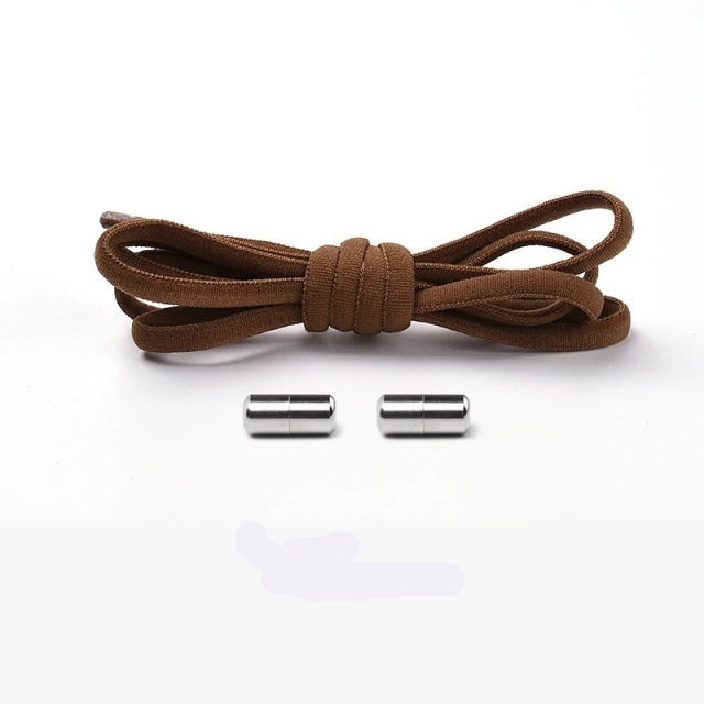 Elastic No Tie Shoelaces - One Size Fits All Adult and Kids Shoes