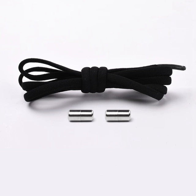 Elastic No Tie Shoelaces - One Size Fits All Adult and Kids Shoes