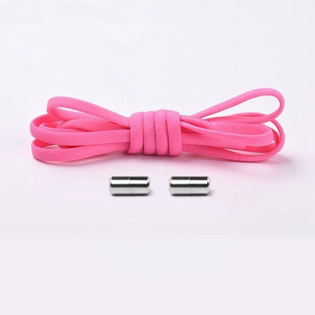 Elastic No Tie Shoelaces - One Size Fits All Adult and Kids Shoes