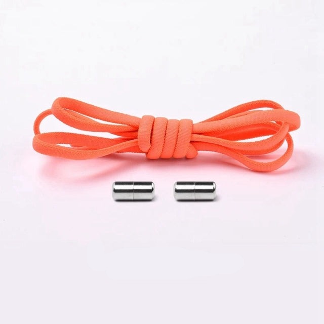 Elastic No Tie Shoelaces - One Size Fits All Adult and Kids Shoes