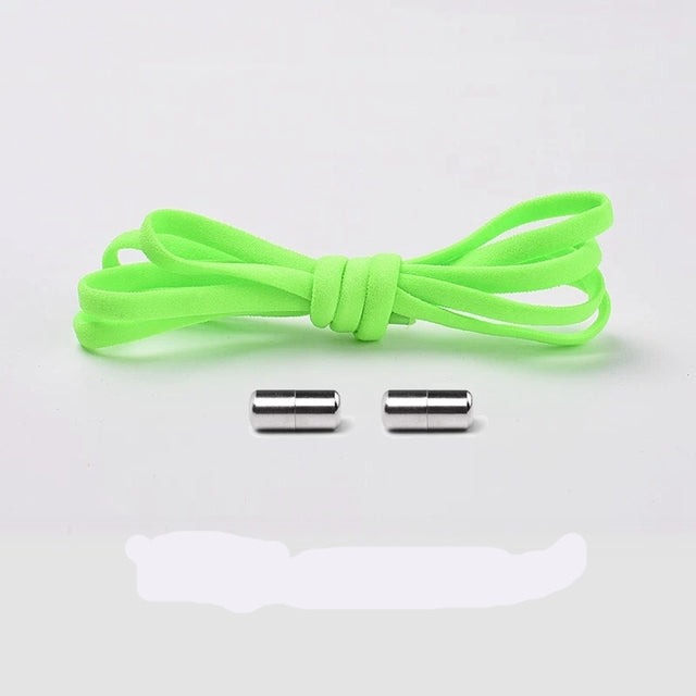 Elastic No Tie Shoelaces - One Size Fits All Adult and Kids Shoes