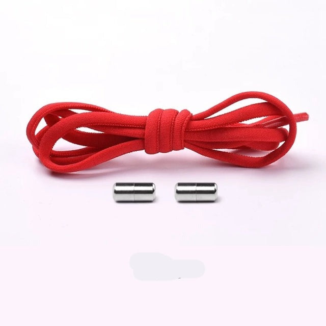 Elastic No Tie Shoelaces - One Size Fits All Adult and Kids Shoes