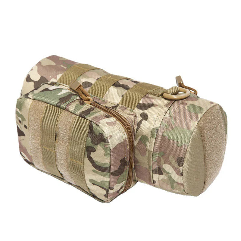 Tactical MOLLE Water Bottle Pouch – Insulated Carrier with Detachable Strap