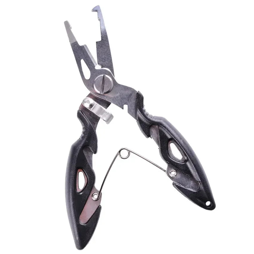 Multifunction Fishing Pliers with Scissors and Braid Cutter
