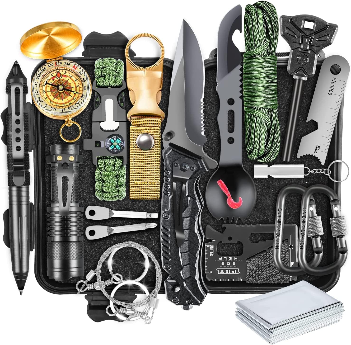 Survival Gear Kit - Camping and Hunting Essentials