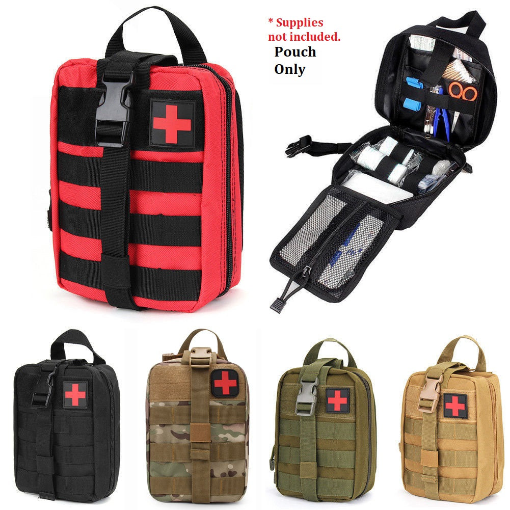 Rip Away EMT MOLLE Pouch – Tactical IFAK Medical Bag for First Aid & Trauma Kits