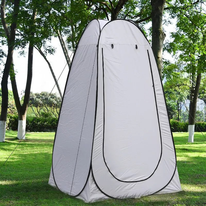 Pop Up Portable Privacy Shower Tent – Waterproof UV-Resistant Camping Shelter