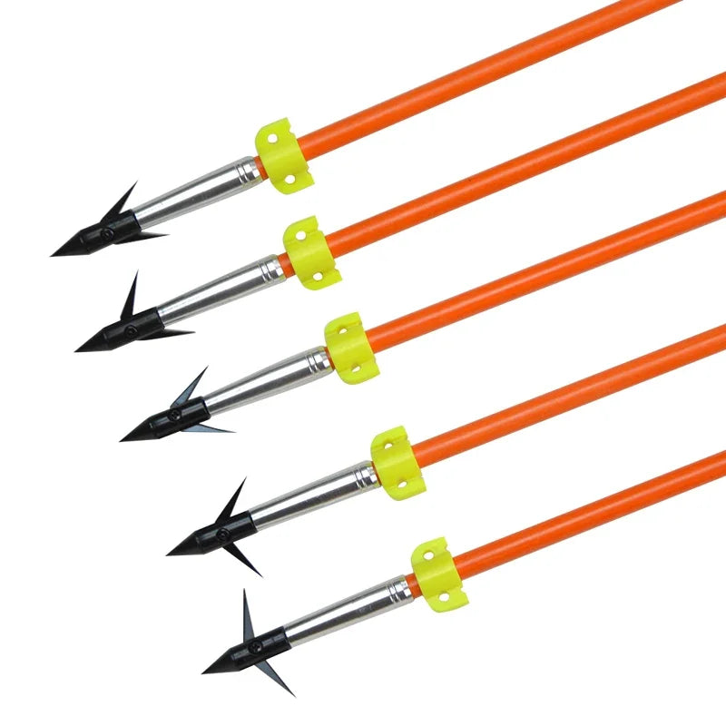 Fiberglass Compound Bow Hunting Arrow for Archery and Slingshot Hunting