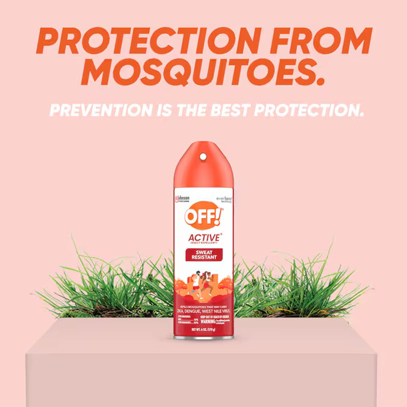 Outdoor Bug Repellent Spray - 6-Oz