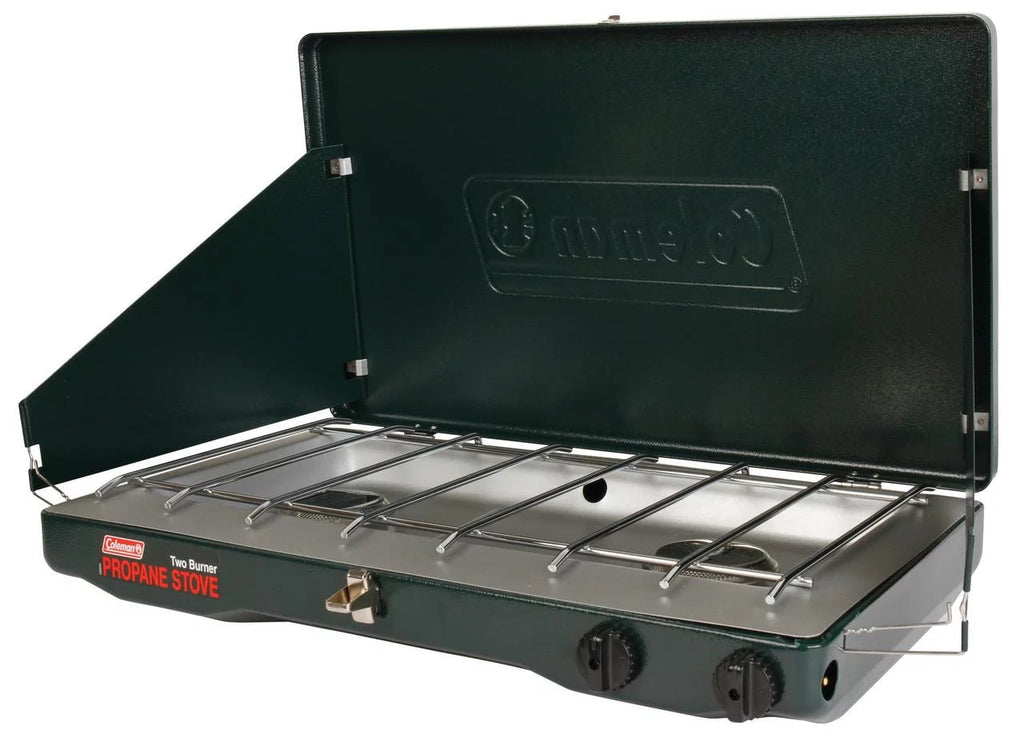 Matchlight 10,000 BTU 2-Burner Propane Stove in Black by Brand