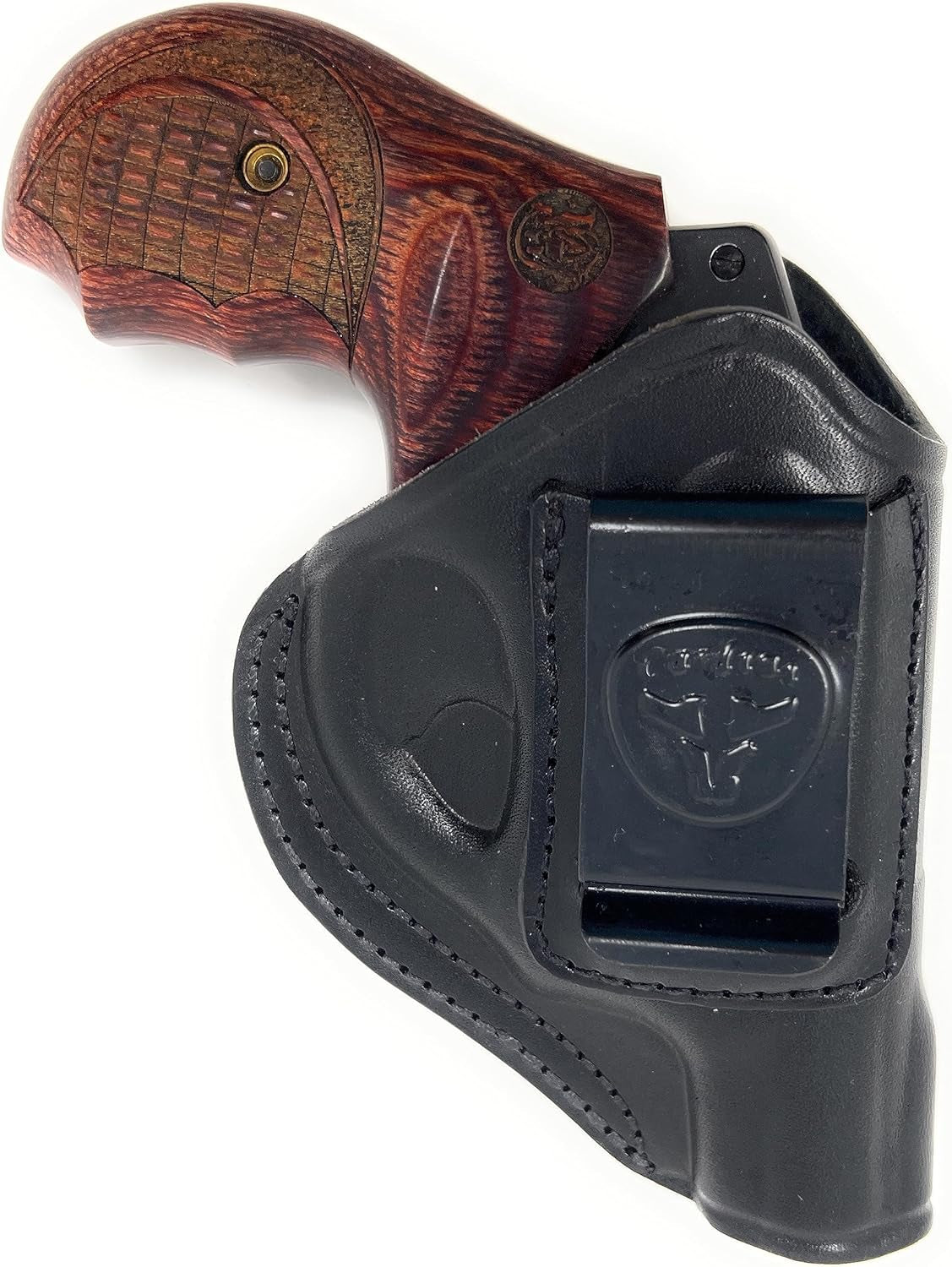 IWB Leather Holster for Snub Nose Revolvers