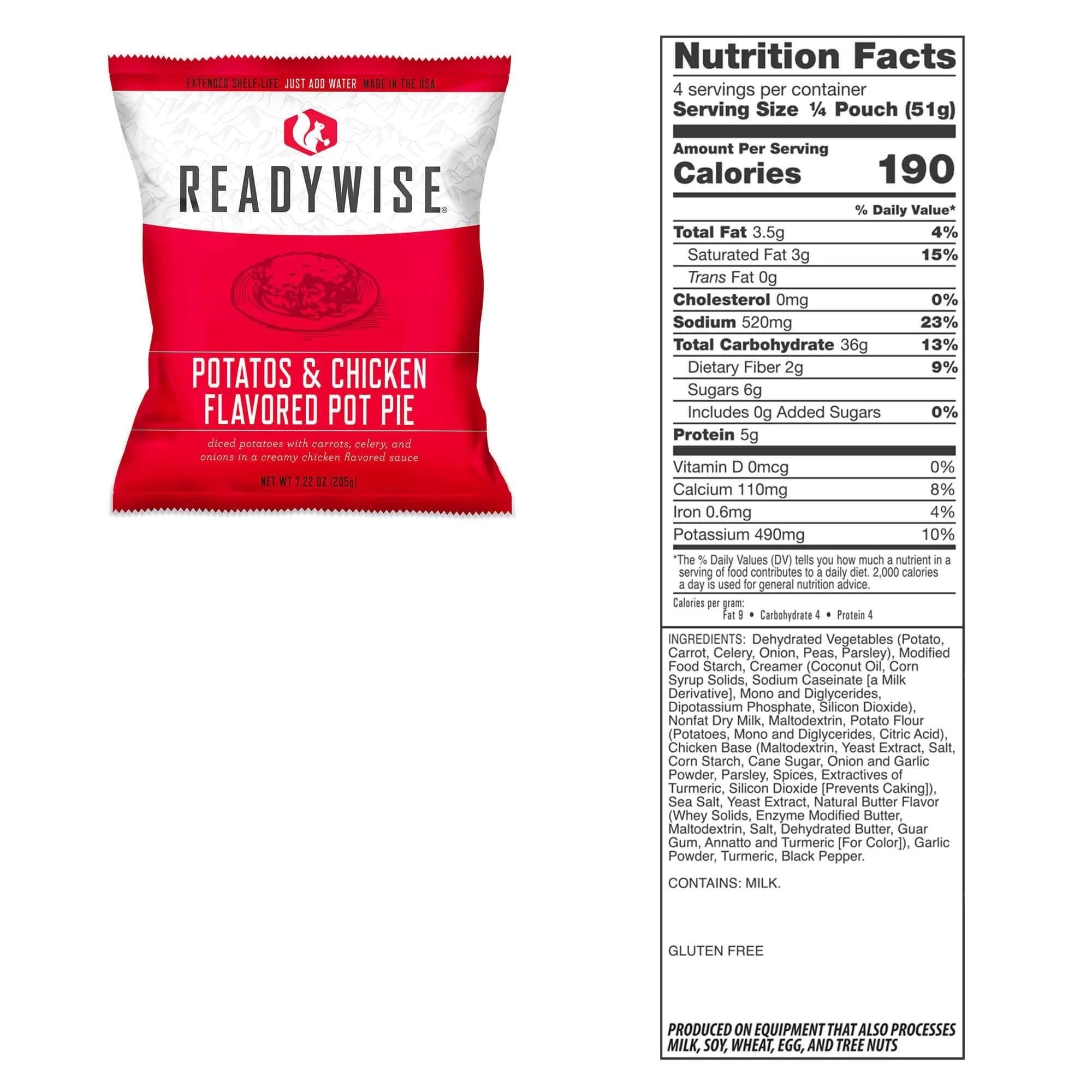 84-Serving Gluten-Free Emergency Food Supply Bucket