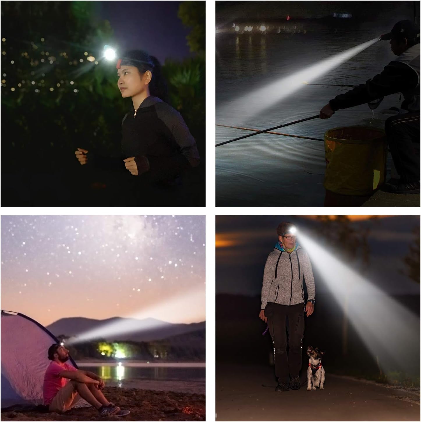 Klarus HC3 Rechargeable Motion Sensor Cap Visor Light - 100 Lumens COB LED Clip on Hat Light - Headlamp Flashlight with Red Light for Fishing Running Camping Reading
