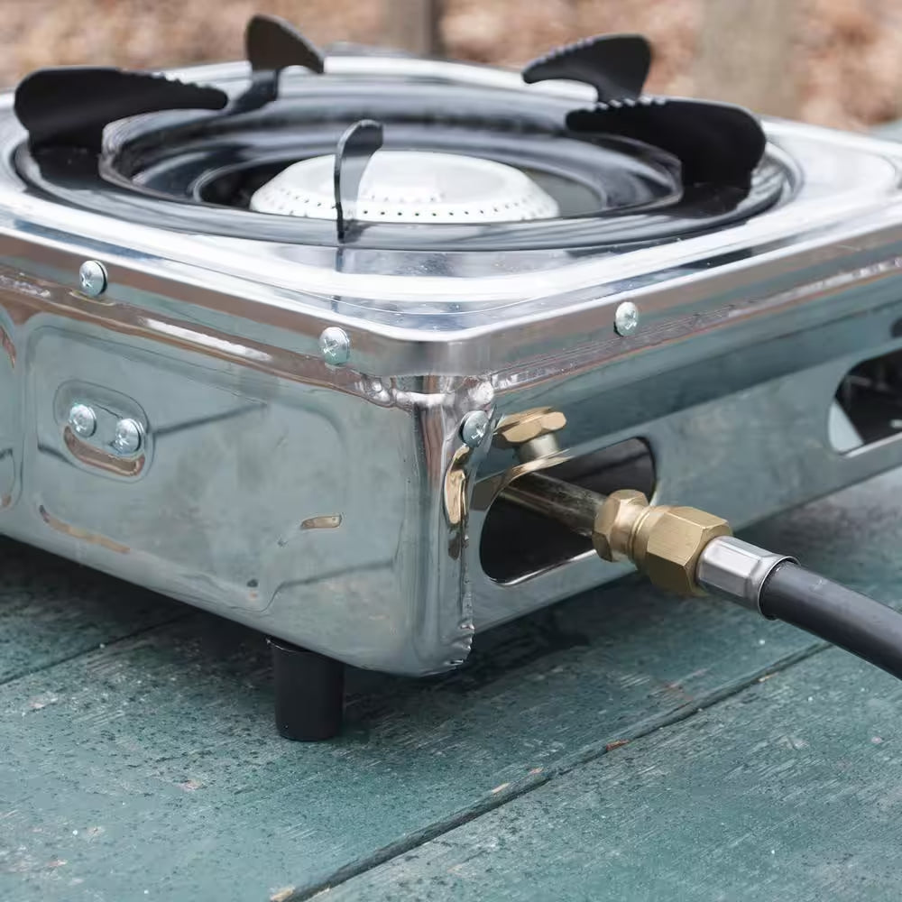 Adjustable Single Burner Camping Stove