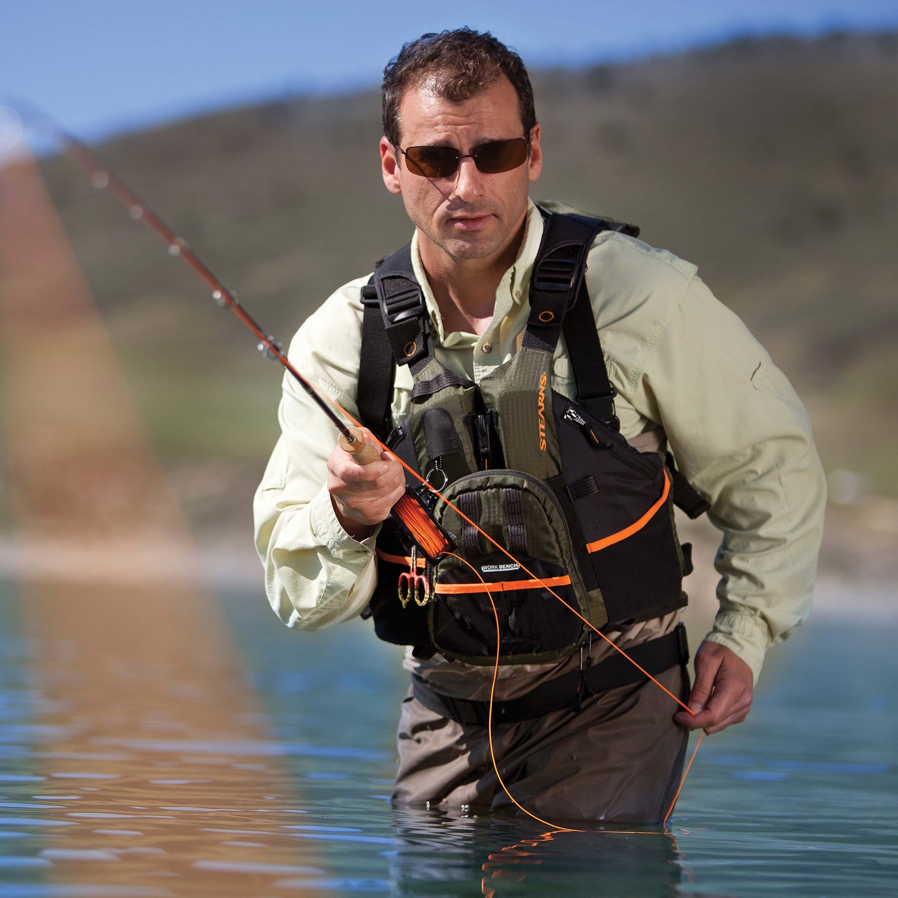 Adult Unisex Hybrid Fishing Paddling Life Jacket