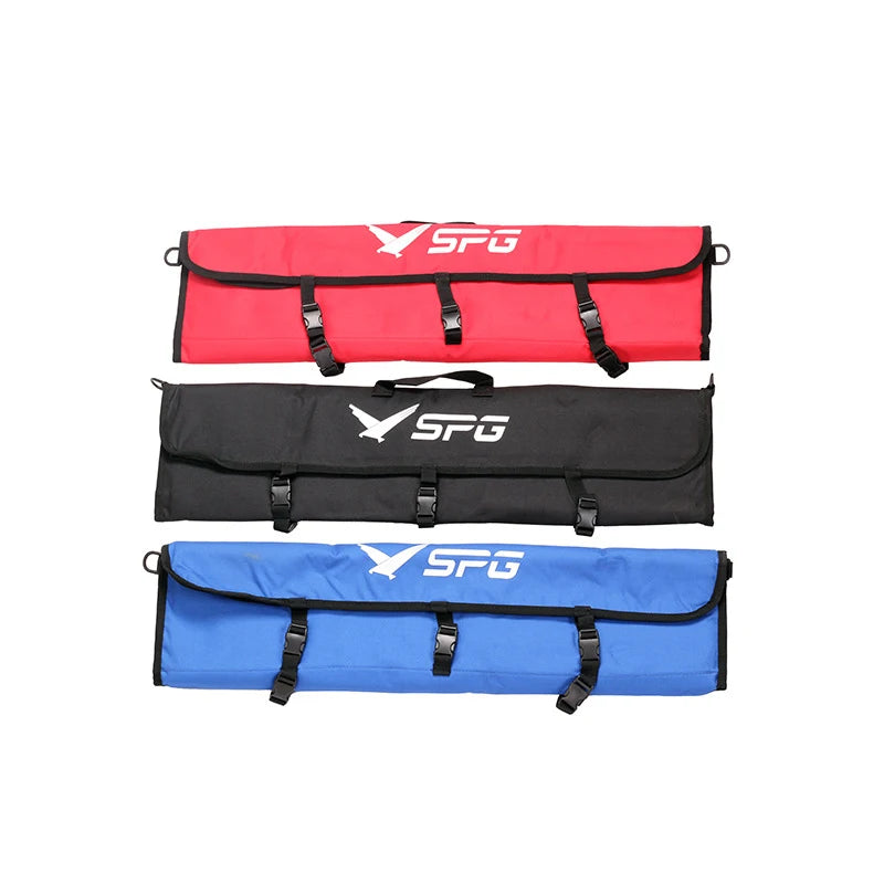 Collapsible Recurve Bow Bag with Shoulder Handle for Archery Equipment Storage