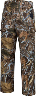 Men's Stretch Hunting Pants with Water-Resistant Camo Design