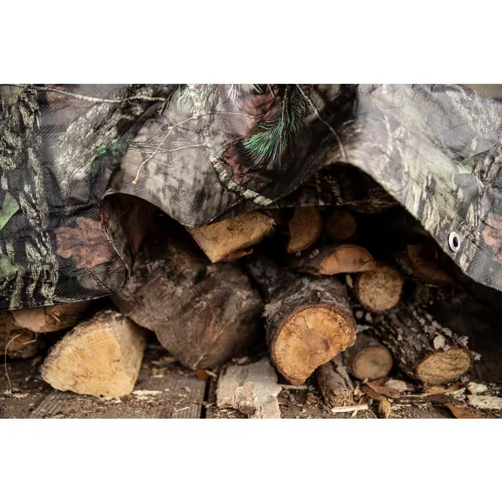 Brown Medium Duty Tarp - 12 ft x 9 ft, Lightweight and Durable