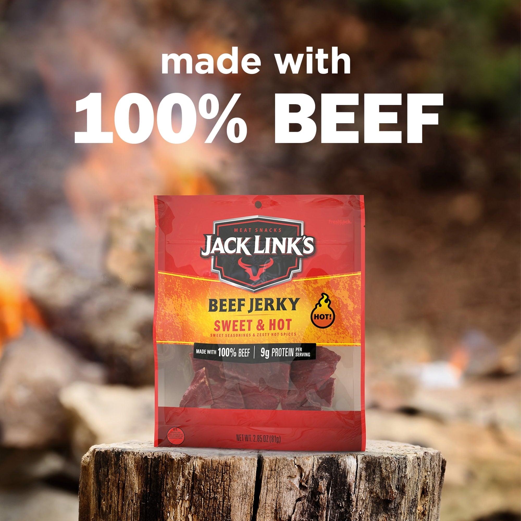 Jack Link's Beef Jerky, Sweet & Hot 2.85 oz
