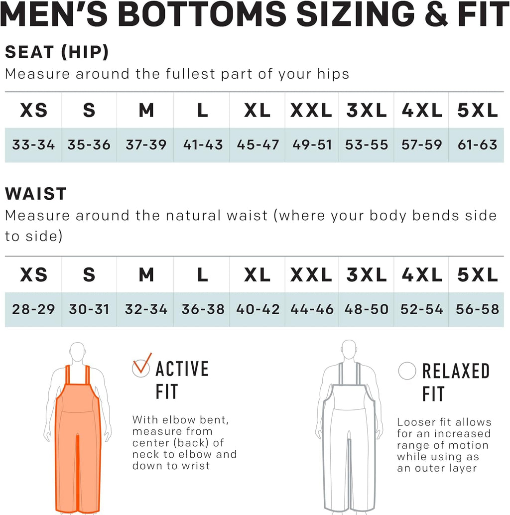 Grundens Men's Shoreman Bib Pants - Stain-Resistant and Waterproof Seafood Processing Bibs