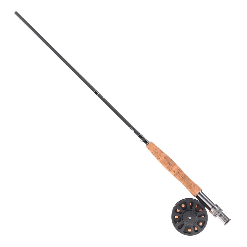 9-Foot Fly Fishing Rod and Reel Combo Set with Carry Bag, 10 Flies - Complete Starter Kit