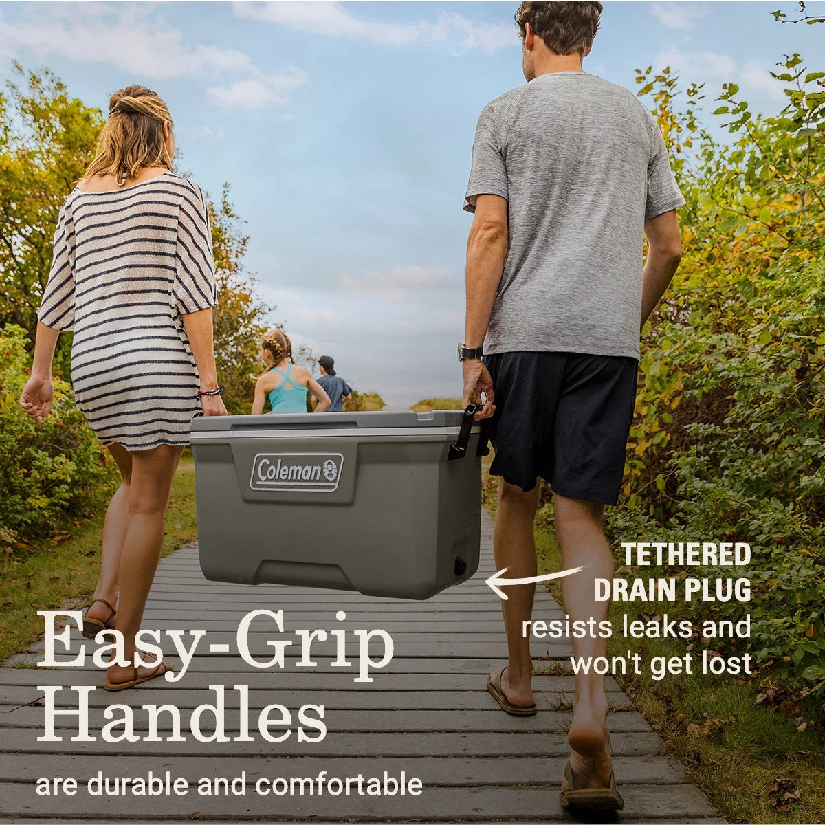 316 Series 70 Quart Hard Chest Cooler in Silver Ash